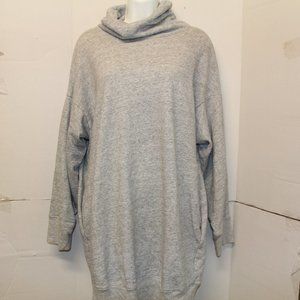 AG OVERSIZE SWEATER SZ S GRAY